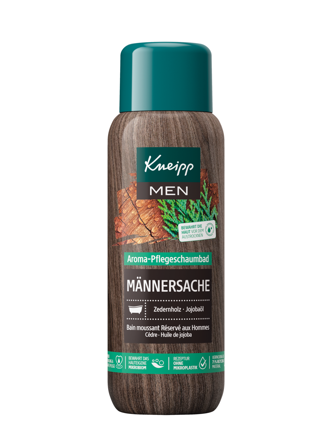 Bain moussant R&eacute;serv&eacute; aux Hommes - Vue de face