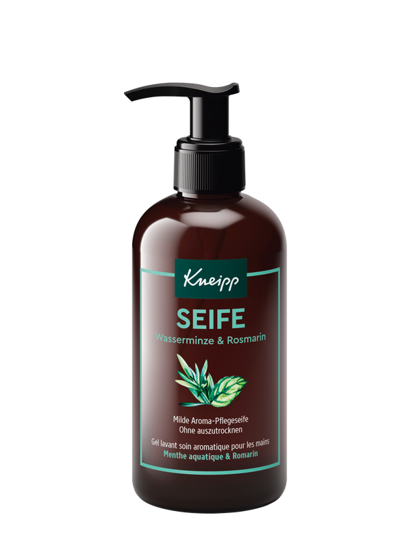 Gel lavant soin aromatique pour les mains Menthe aquatique & Romarin