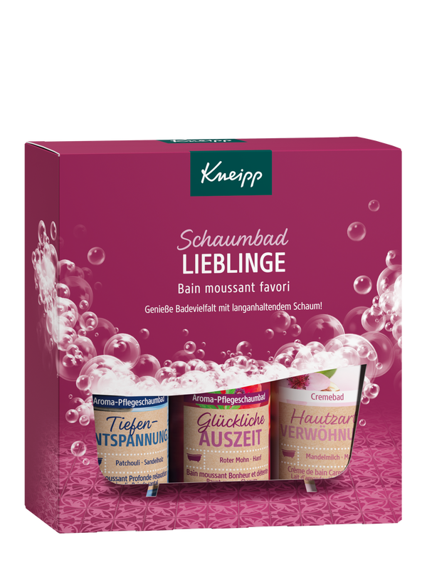 Coffret Cadeau Bain moussant favori