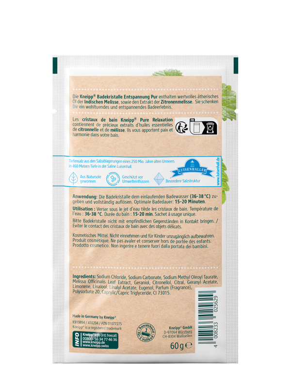 Cristaux de bain Pure Relaxation