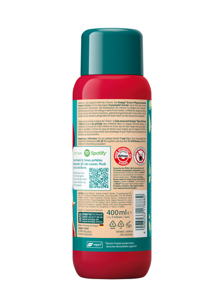 Bain moussant Rêve dOrient - Vue de dos