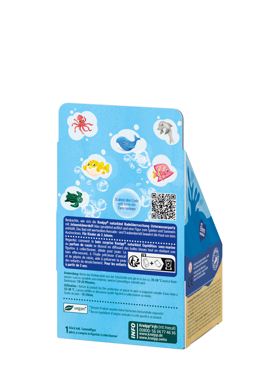 Naturkind Bain surprise Exp&eacute;dition sous-marine - Vue de dos