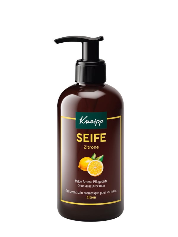 Gel lavant soin aromatique pour les mains Citron