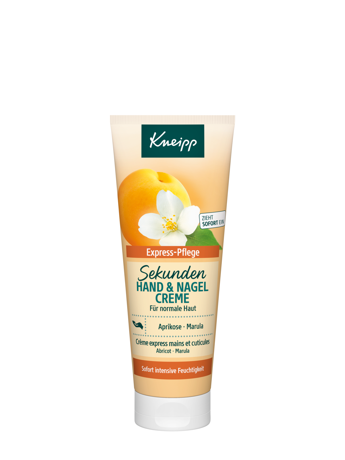 Cr&egrave;me express mains et cuticules - Vue de face