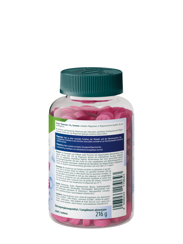 Magnesium + B12 Energy Gummies