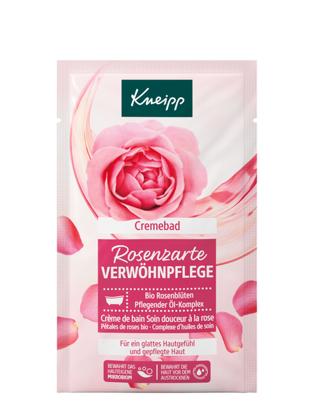 Crème de bain Soin douceur à la rose - Vue de face