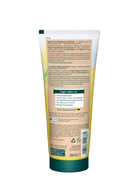 Douche Joie de vivre - Vue de dos