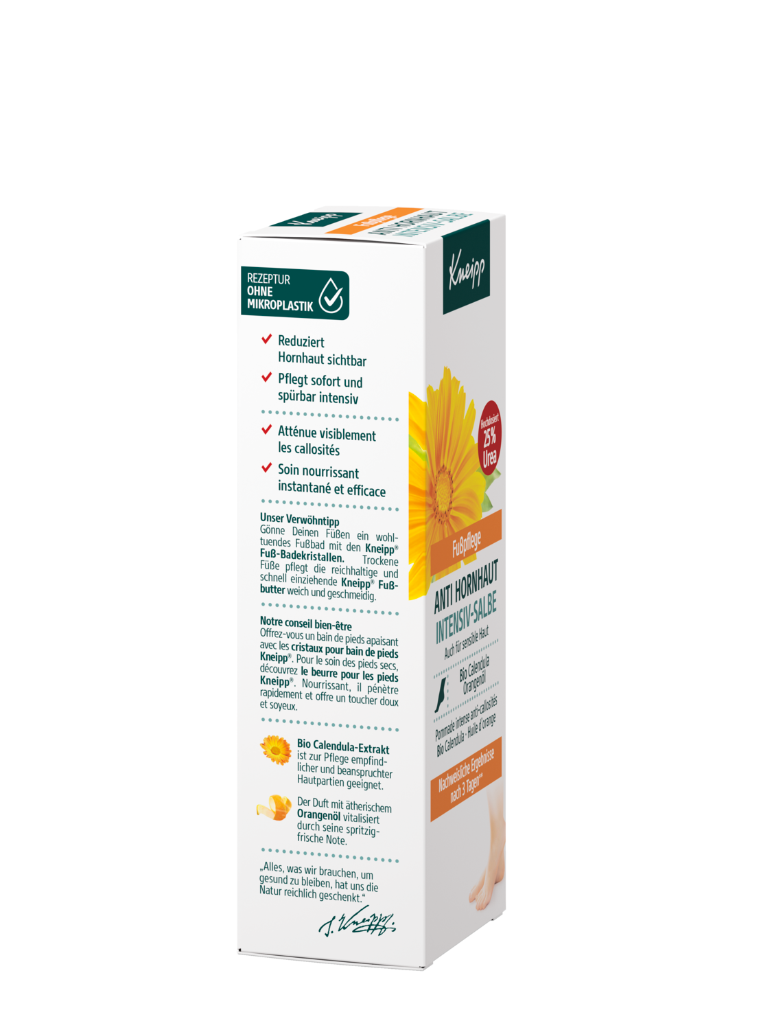 Pommade intense anti-callosit&eacute;s - Vue de droite