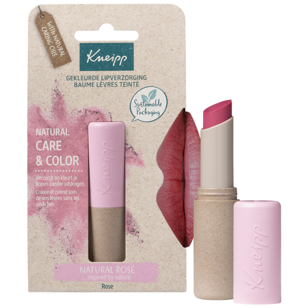  Baume à lèvres teinté Natural Rose