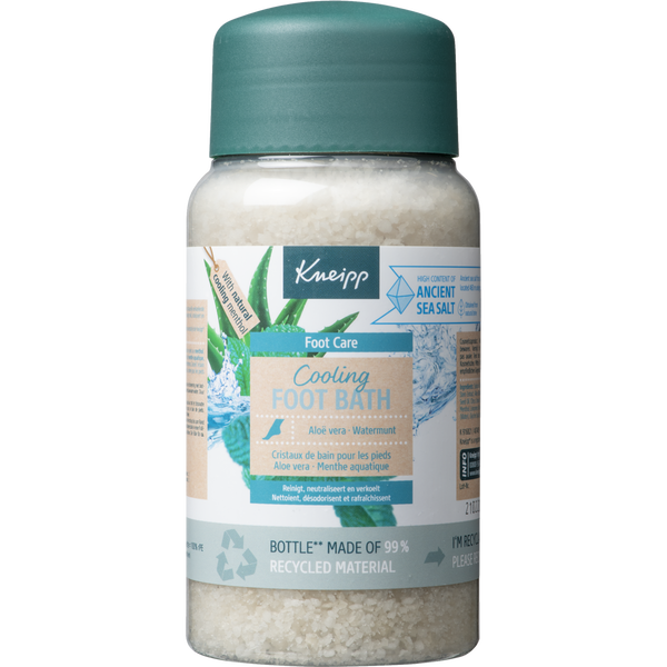 Cristaux pour bain de pieds Cooling