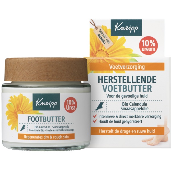 Beurre pour les pieds Calendula et orange - Nouveau pot