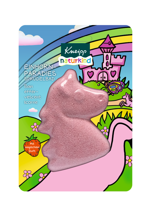 Bombe de bain Licorne Fraise