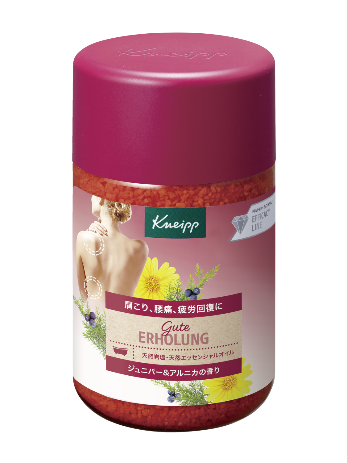 グーテエアホールング バスソルト ジュニパー&アルニカの香り 850g - 前面ビュー