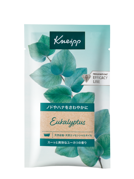 バスソルト ユーカリの香り 50g - 前面ビュー
