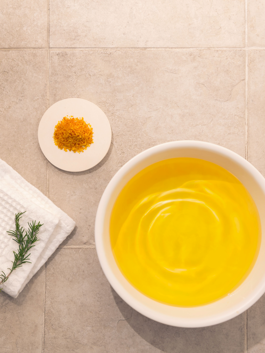 バスソルト ユズ＆ジンジャーの香り 50g - 左側ビュー