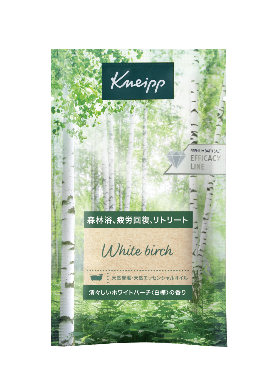 クナイプ バスソルト ホワイトバーチ〈白樺〉の香り 50g