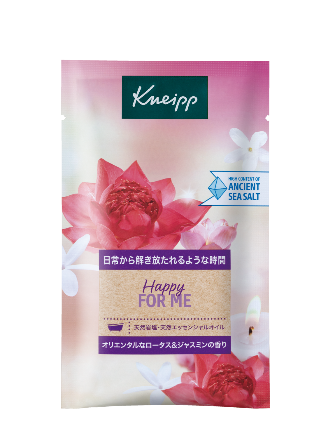 mirai10969　クナイプ ロータス&￼ジャスミン クナイプ バスソルト ハッピーフォーミー ロータス＆ジャスミン