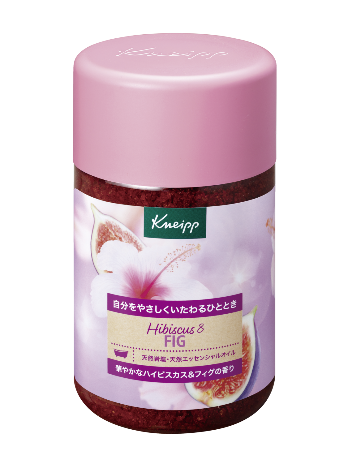 バスソルト ハイビスカス&フィグの香り 850g - 前面ビュー