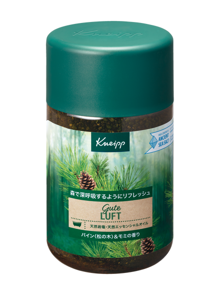 グーテルフト バスソルト パイン<松の木>&モミの香り 850g - 前面ビュー