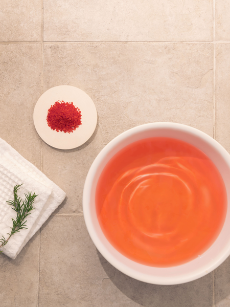 グーテエアホールング バスソルト ウィンターグリーン&ワコルダーの香り 50g - 左側ビュー