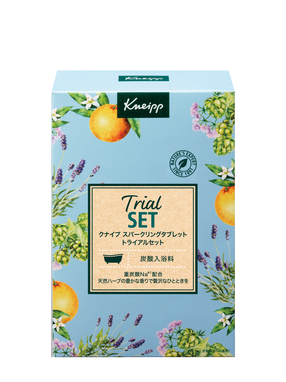 クナイプ スパークリング タブレット トライアルセット 50g×6 | Kneipp