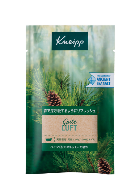 クナイプ グーテルフト バスソルト パイン<松の木>&モミの香り 50g クナイプ グーテルフト バスソルト パイン<松の木>&モミの香り 50g