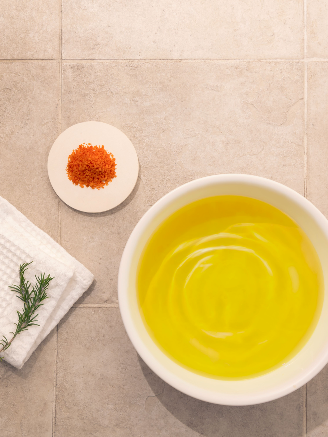 バスソルト バニラ＆ハニーの香り 850g - 左側ビュー