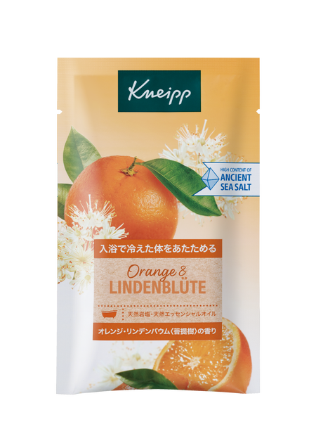 クナイプ バスソルト オレンジ・リンデンバウム<菩提樹>の香り クナイプ バスソルト オレンジ・リンデンバウム<菩提樹>の香り