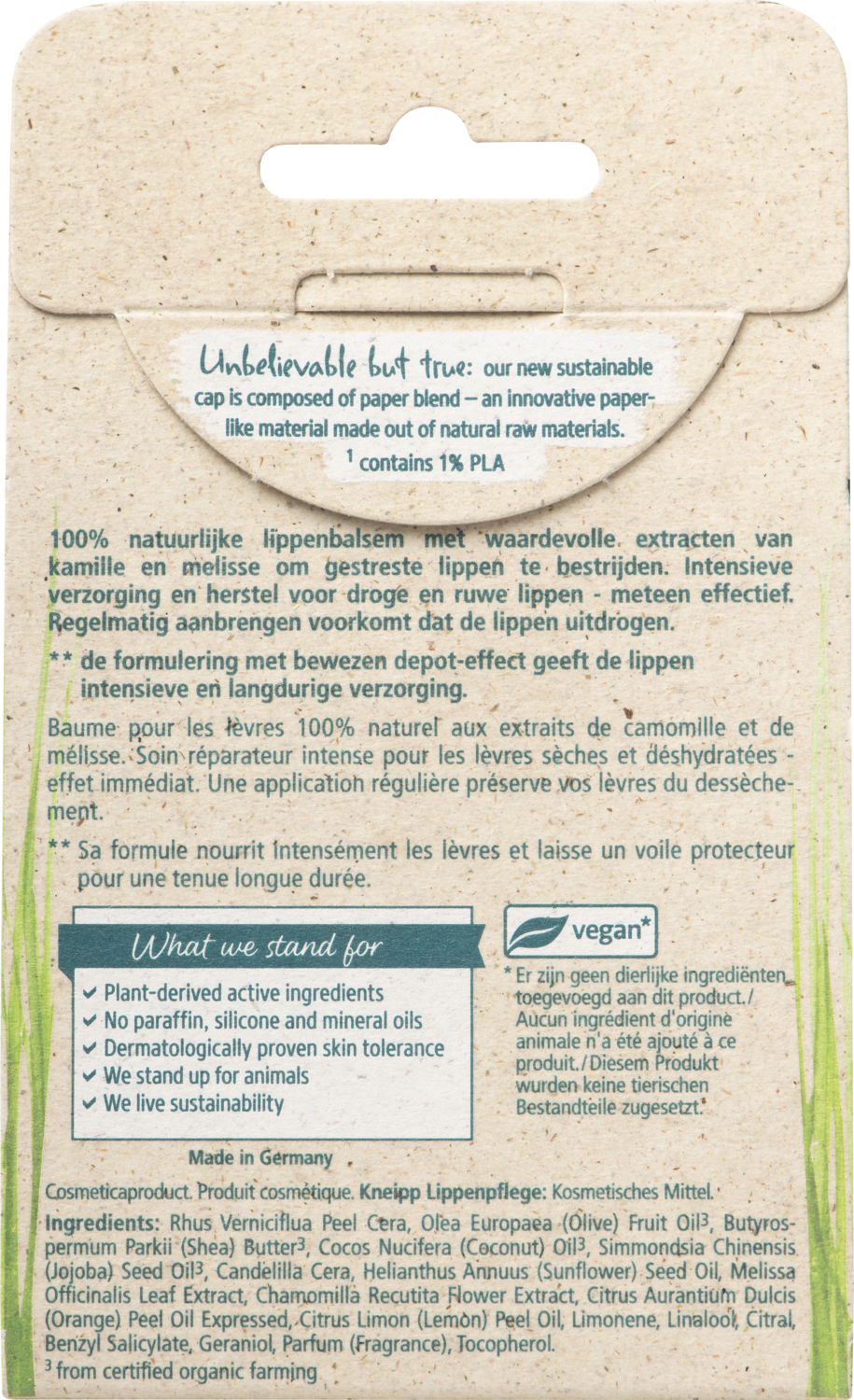 Lippenbalsem Repair & Prevent - Achteraanzicht