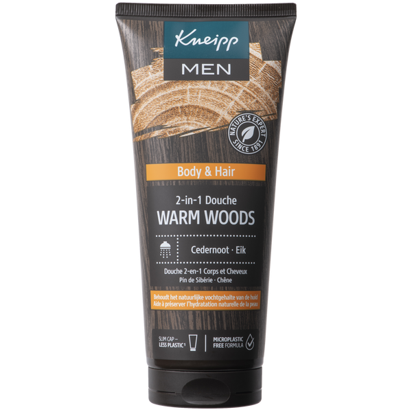 2-in-1 Douche/Shampoo Warm Woods