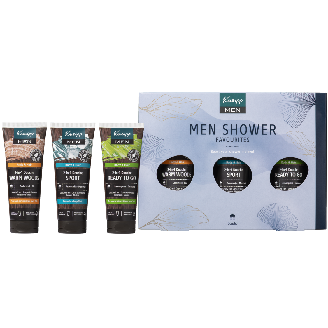 Geschenkset Men Shower Favourites - Vooraanzicht