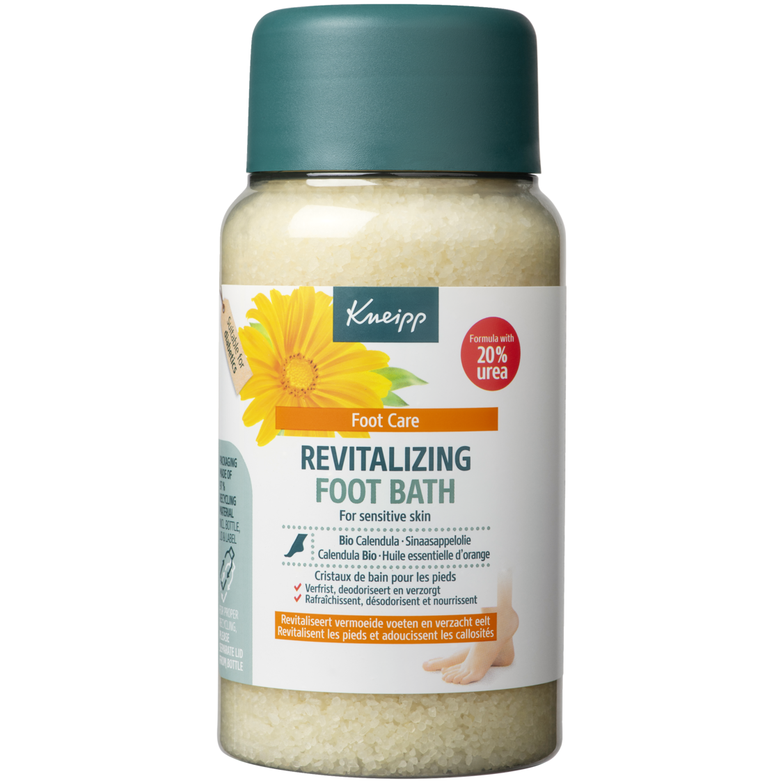 Voetbadkristallen Revitalizing - Vooraanzicht