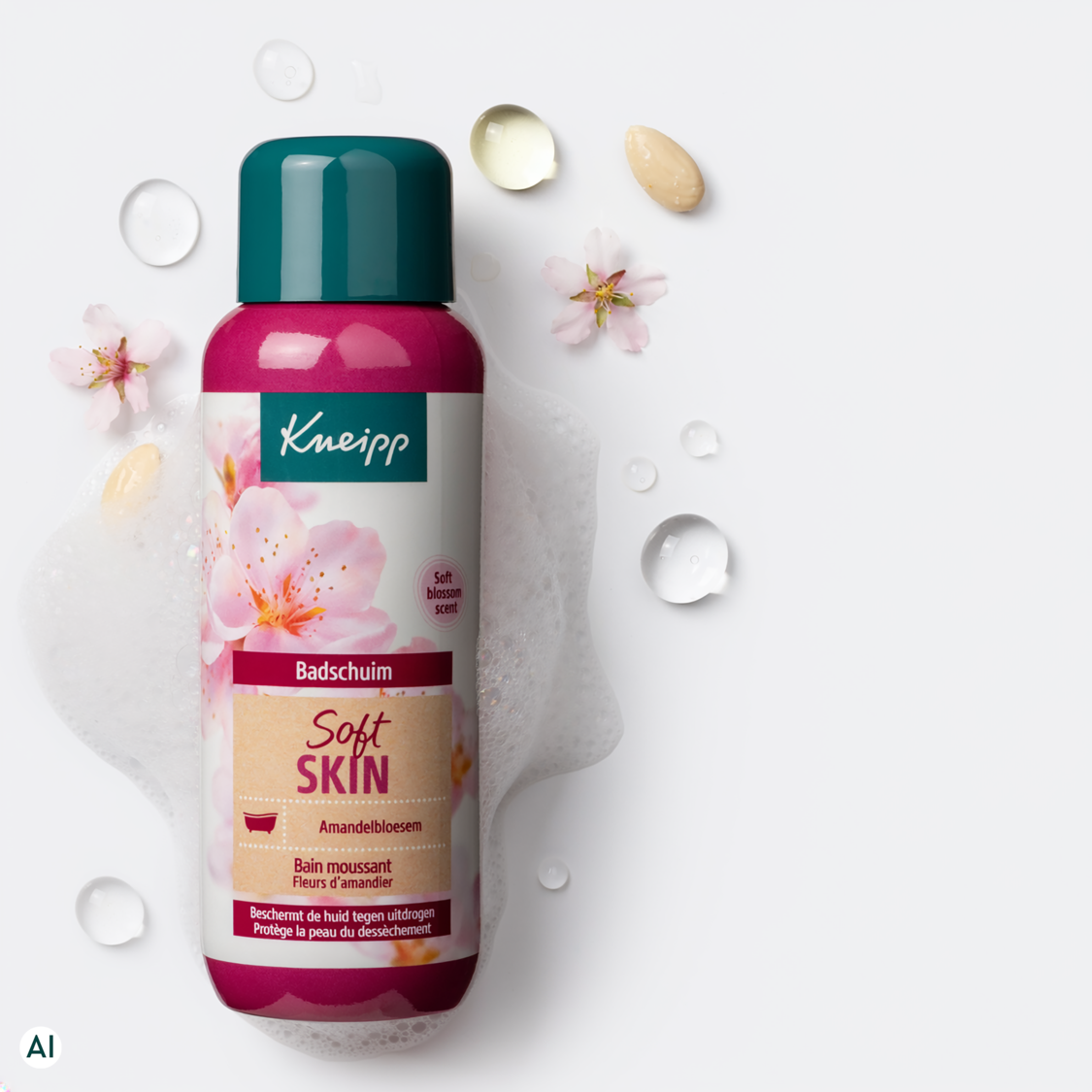 Badschuim Soft Skin - Achteraanzicht