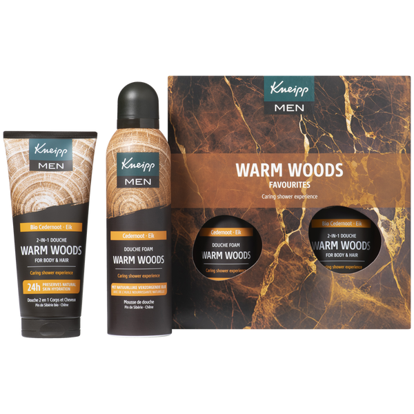 Giftset men Warm Woods favourites 
