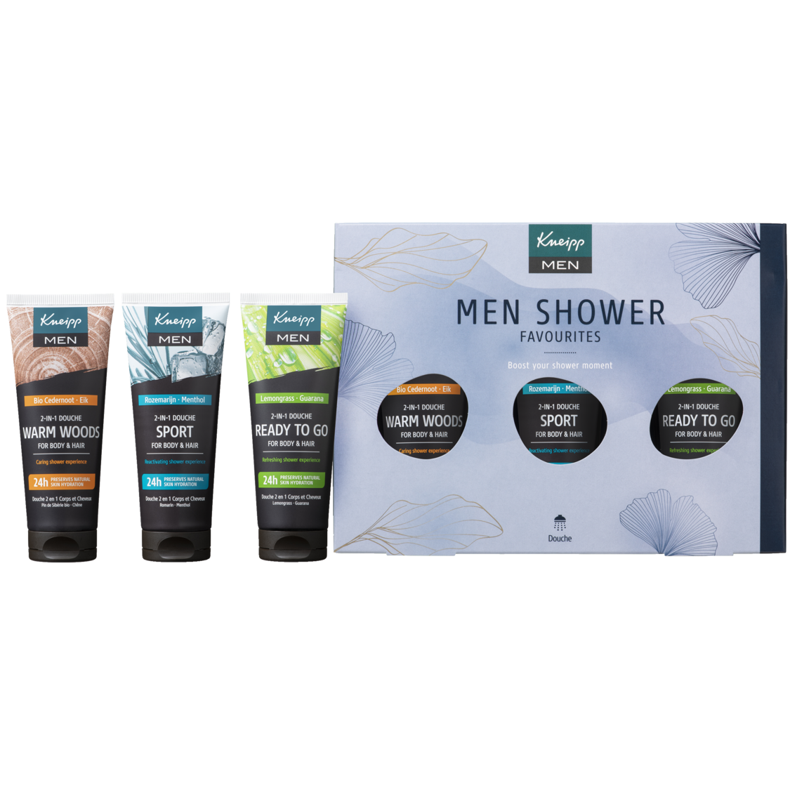 Geschenkset Men Shower Favourites