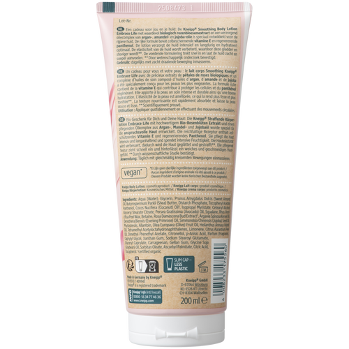 Body lotion Embrace Life - Achteraanzicht