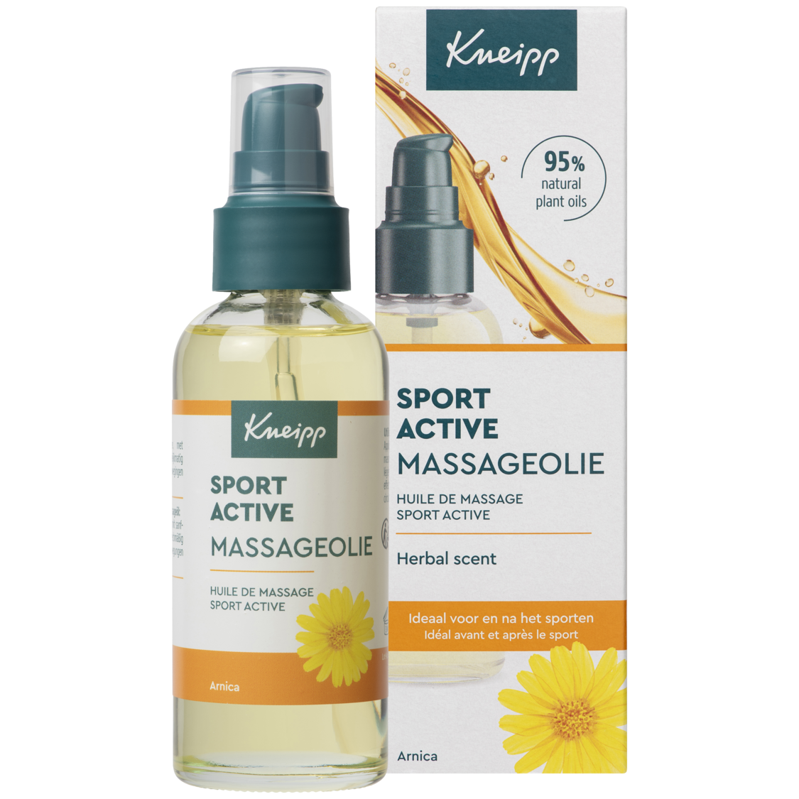 Massageolie Sport Active - Vooraanzicht