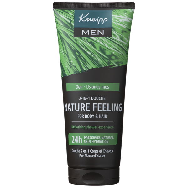 2-in-1 Men Douchegel & Shampoo Nature Feeling