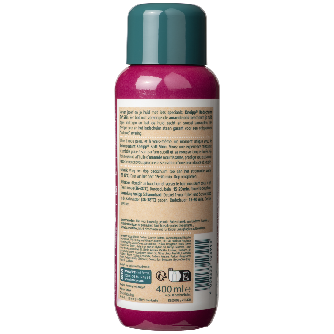 Badschuim Soft Skin - Achteraanzicht