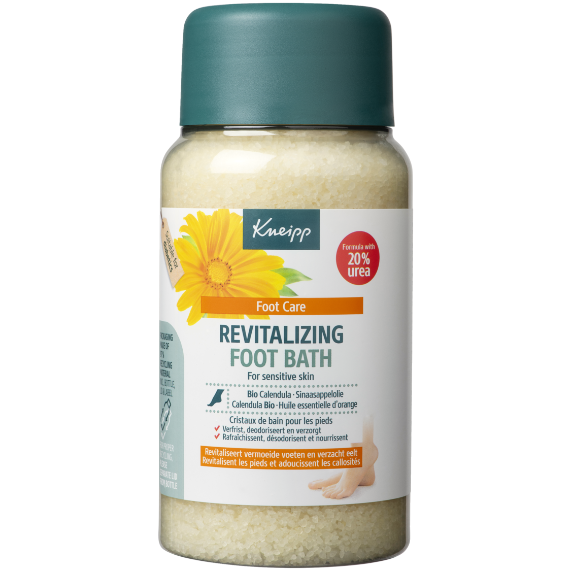 Voetbadkristallen Revitalizing - Vooraanzicht