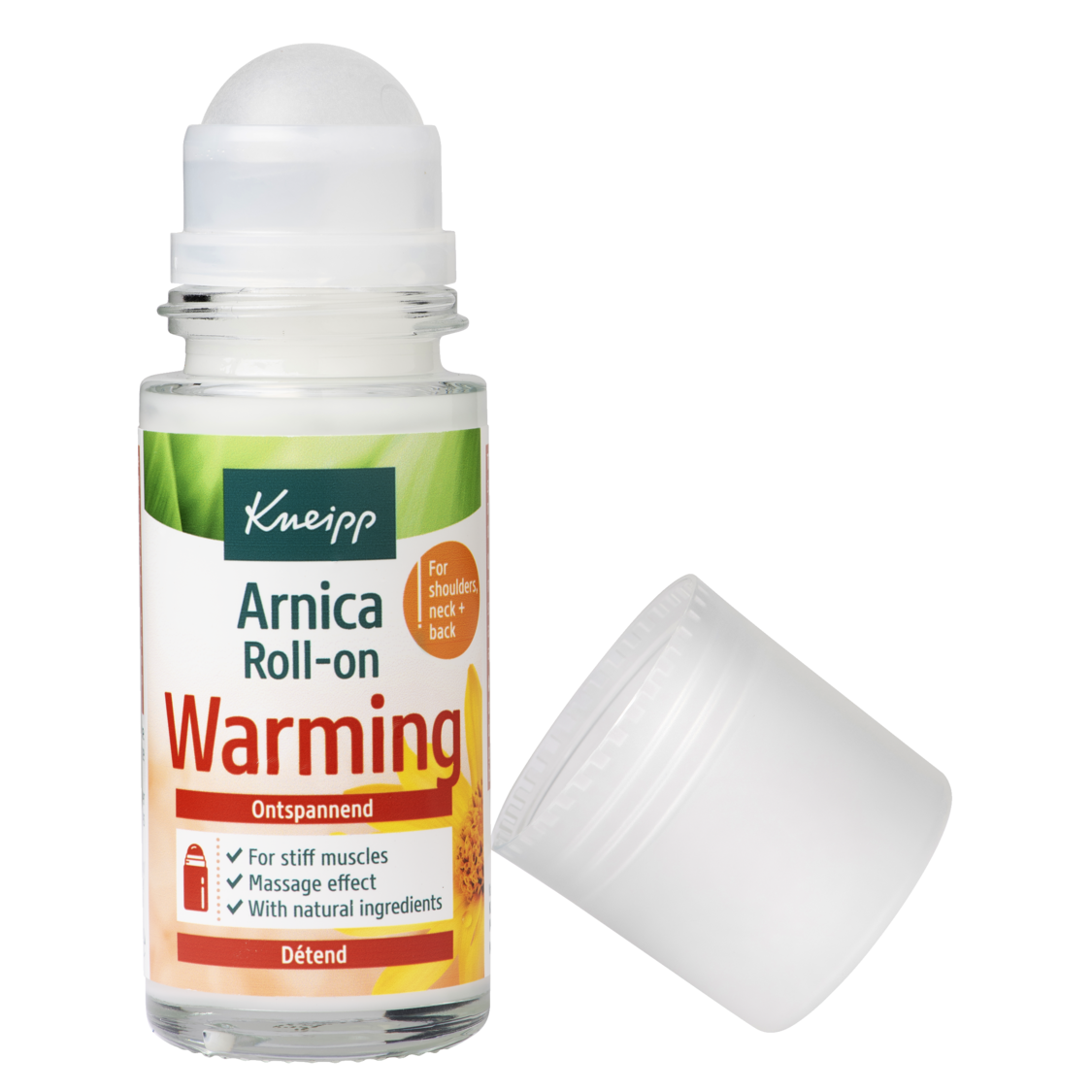Arnica Roll-on Warming - Rechterzijaanzicht