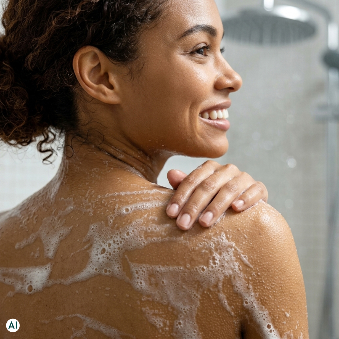 Douchebalsem Derma Balance  - Achteraanzicht