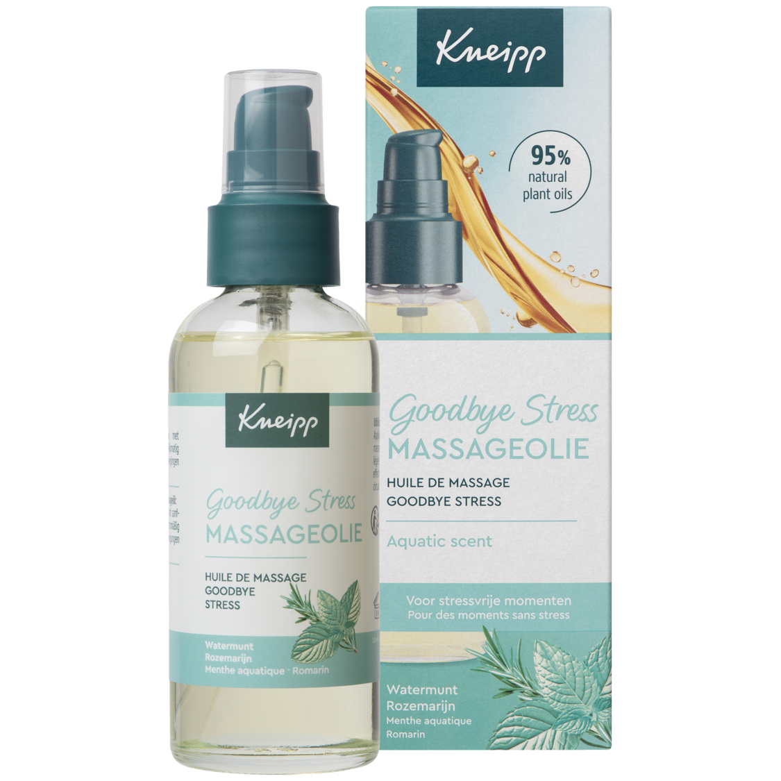 Massageolie Goodbye Stress - Vooraanzicht