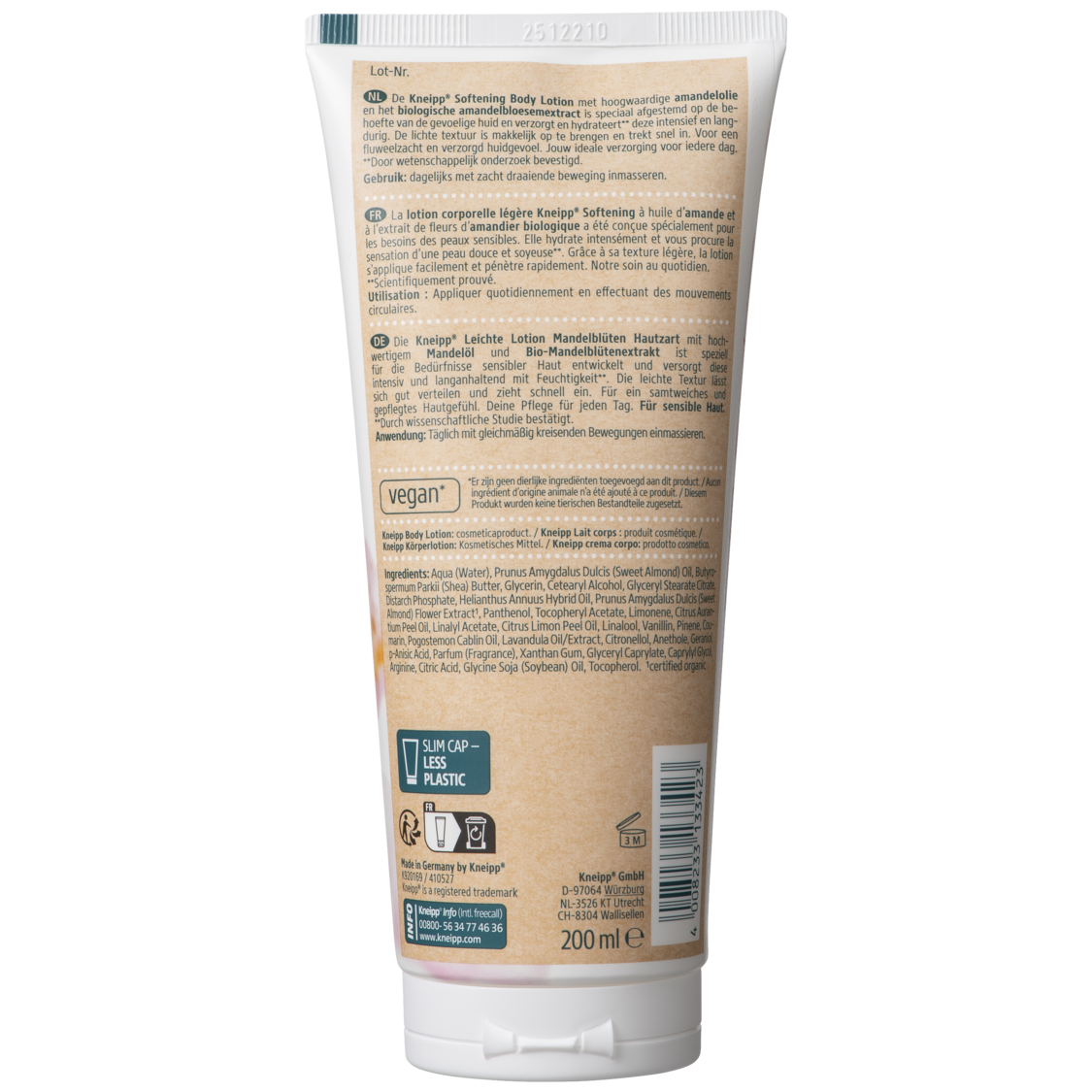 Body lotion Softening Soft Skin - Linkerzijaanzicht