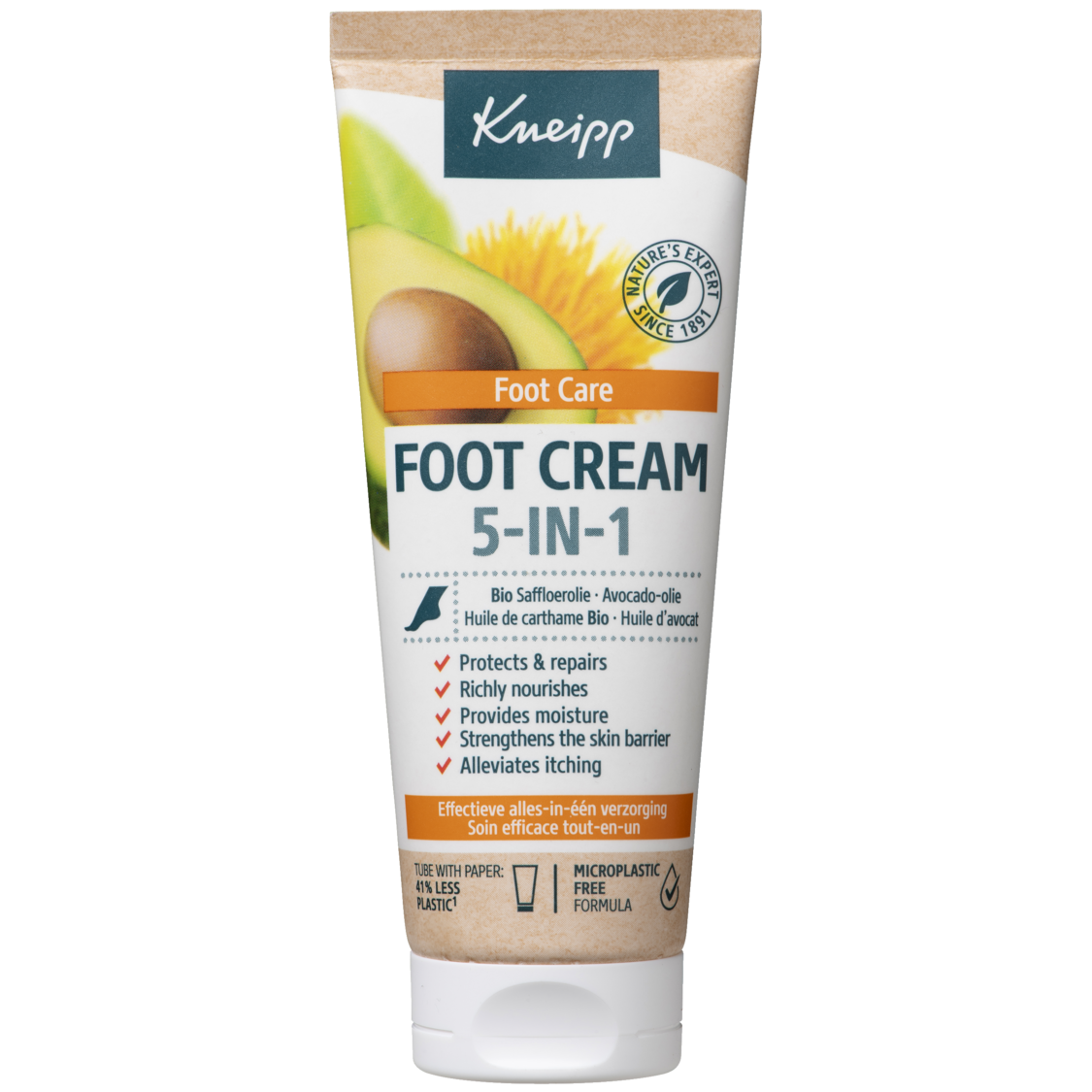  Voetcr&egrave;me 5-in-1 - Achteraanzicht