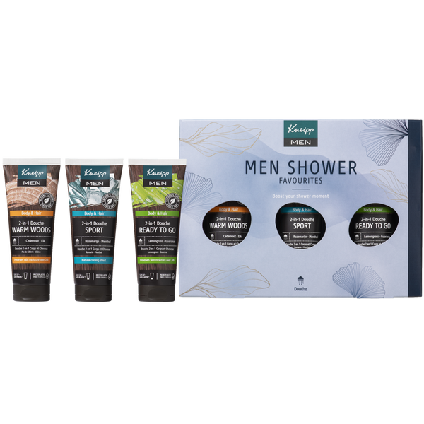 Geschenkset Men Shower Favourites