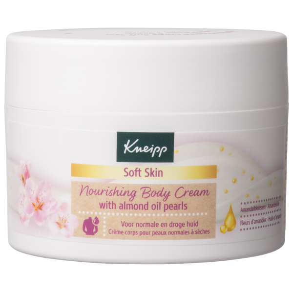 Body creme met amandelolieparels Soft Skin