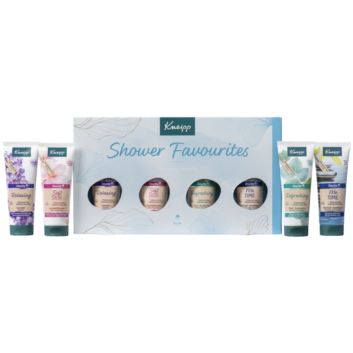 Geschenkset Shower Favourites - Vooraanzicht