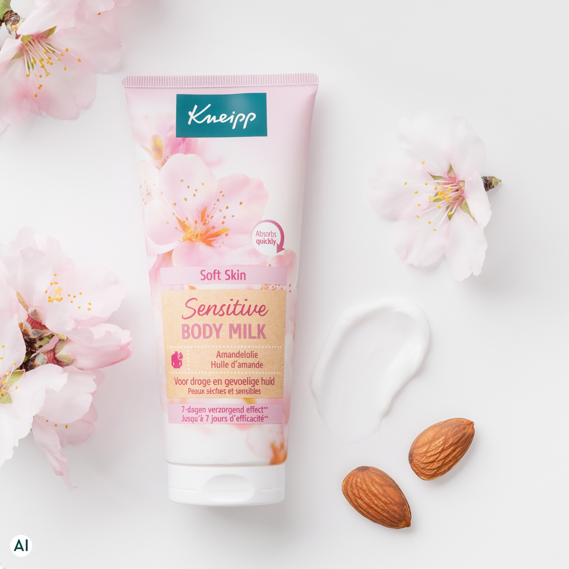 Body milk sensitive Soft Skin - Achteraanzicht