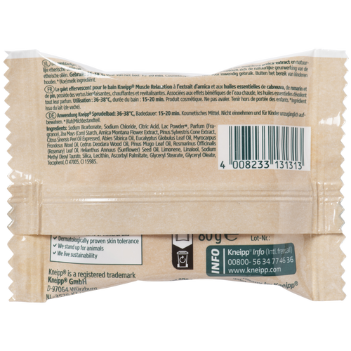 Badbruistablet Muscle Relaxation - Achteraanzicht